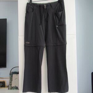 Outdoor Research Womens Ferrosi Convertible Hiking Pants 4 / 26 Inseam Black